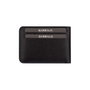 Zoozie Bags Cartera para Hombre 100% Piel Auténtica - Negro, Tan